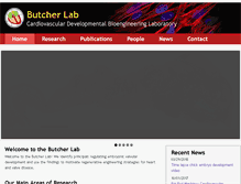 Tablet Screenshot of butcherlab.com